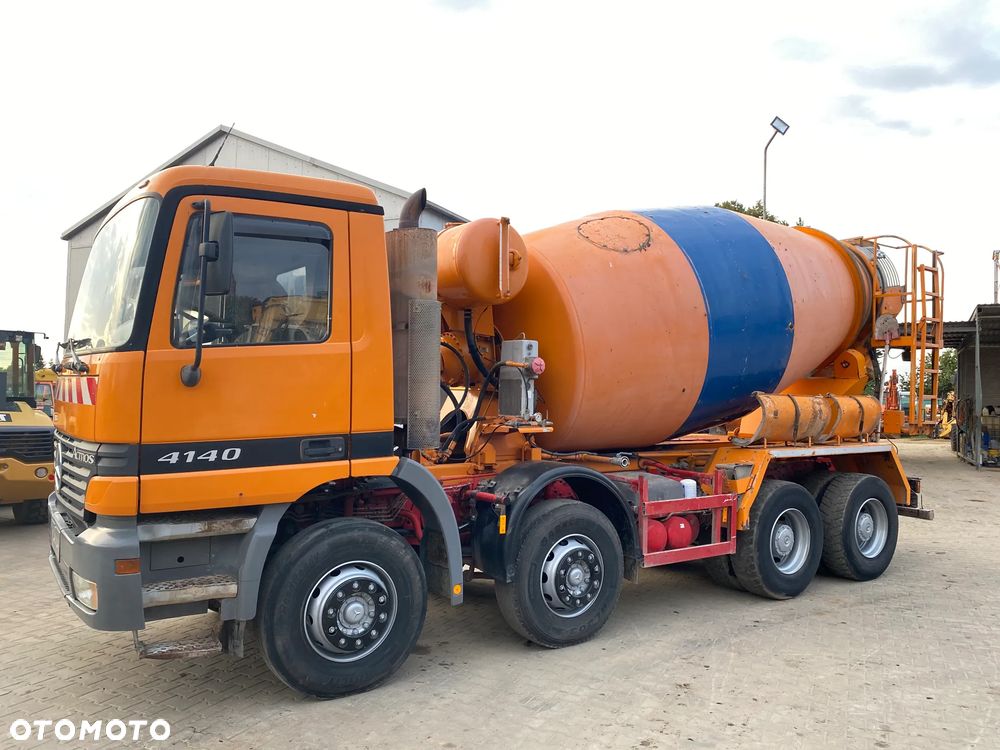 Mercedes-Benz ACTROS 4140, Z NIEMIEC, 9 m3, NAPĘD 8x4, MANUALNA SKRZYNIA, - 1