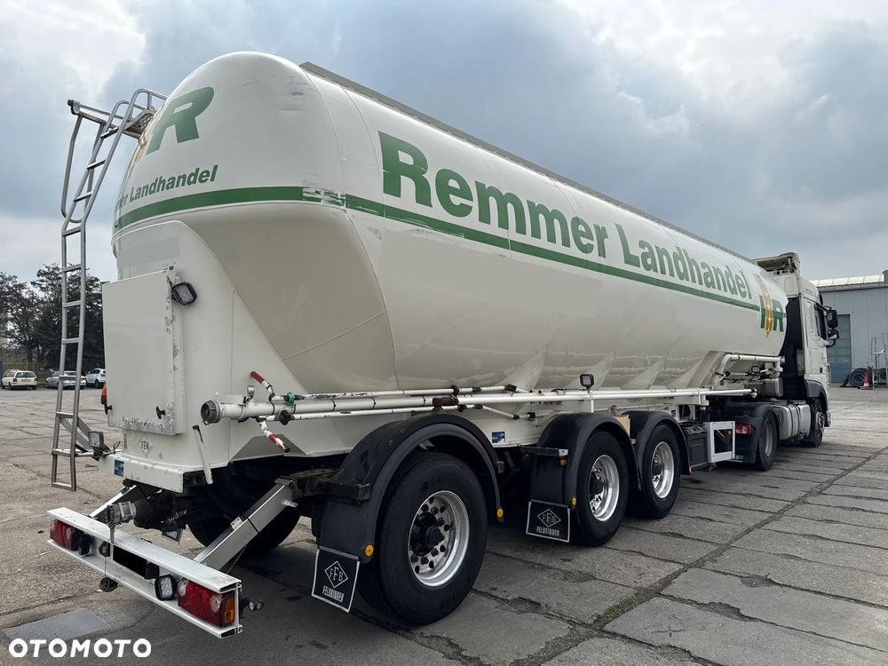 Feldbinder BPW 3 OSIE 7400kg Beczka do paszy Silos Paszowóz - 4