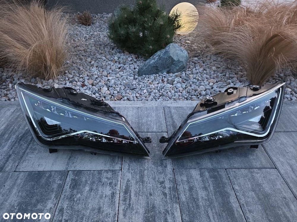SEAT CUPRA LEON 3 III 5F1 LIFT Lampy przód Full Led 5F1941007L 5F1941008L - 2