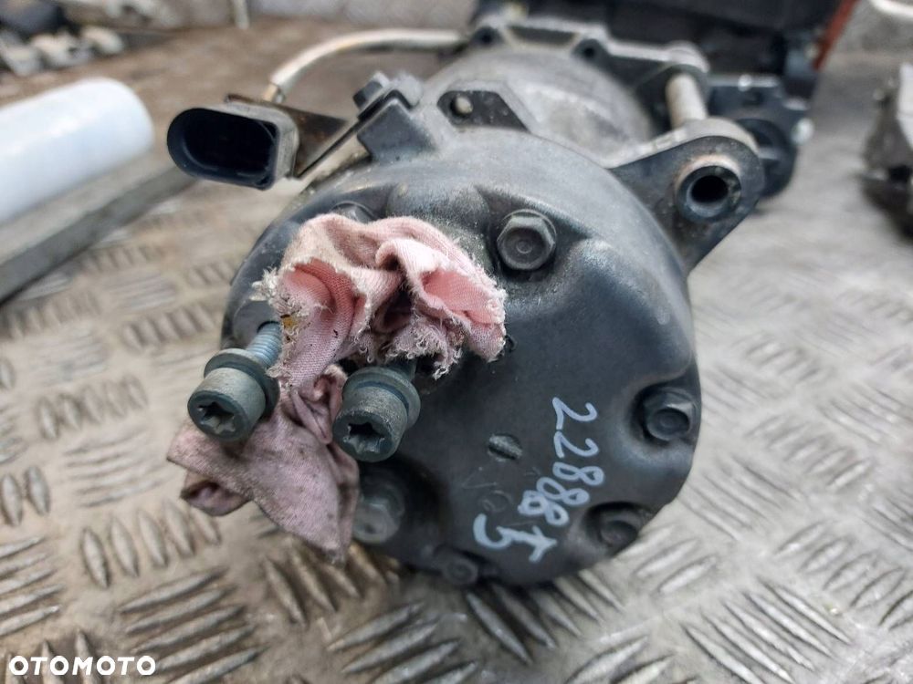 KLIMATYZACJA SWAP KOMPRESOR NAGRZEWNICA PRZEWODY CADDY III 1.9 TDI - 4