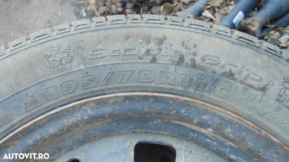 Jante tabla VW T4 an 1994-2002 195/70/R15C - 5
