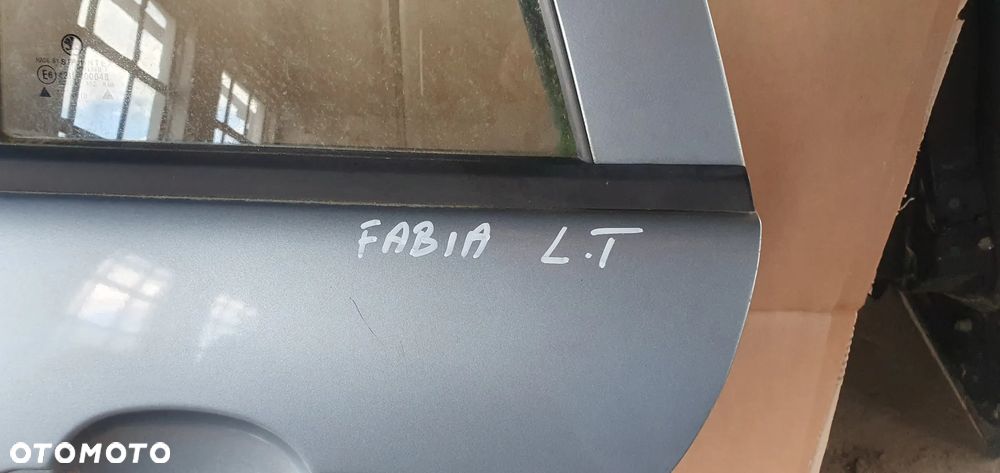 Drzwi lewy tył tylne lewe Skoda Fabia I Kombi 9151 - 7