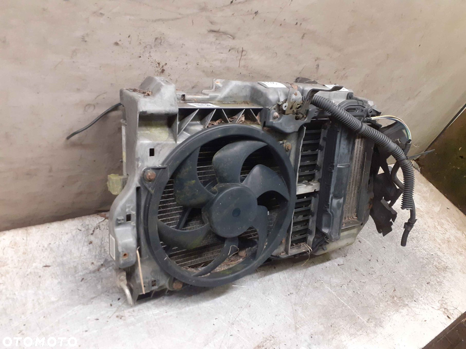 / Pas Przedni Peugeot 407 Citroen C5 2.0 Hdi Chłodnica Wody Wentylator Intercooler - 3