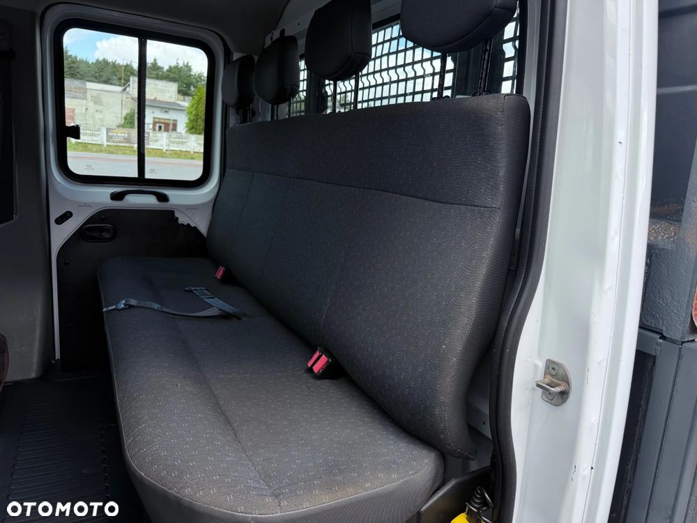 Opel Movano 130 CDTI Doka Brygadówka 6-miejsc Wywrotka 3-stronna Salon PL - 19