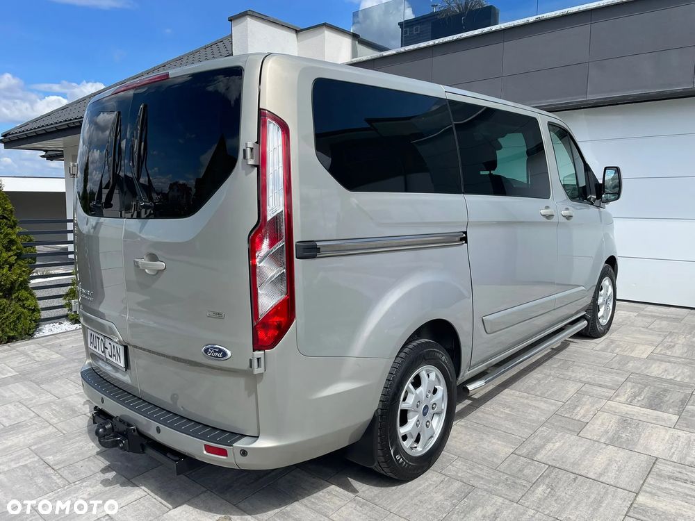 Ford TRANSIT CUSTOM Klima Navi Kamera Grzane Fotele 2xDrzwi Boczne Skóry Dubel Kabina Tempomat 2xPdc Rury - 5