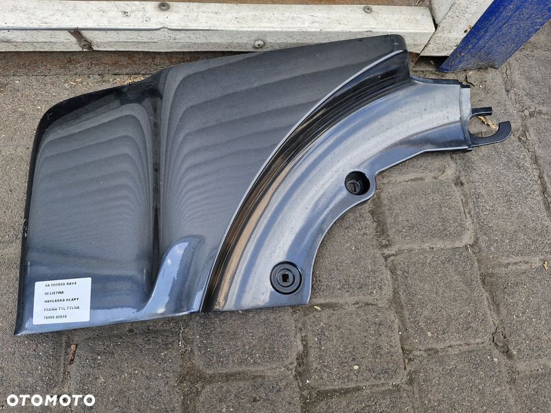 TOYOTA RAV4 III 3 LISTWA NAKŁADKA KLAPY PRAWY TYŁ TYLNA 76805-42010 - 5