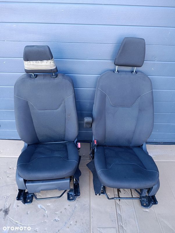 FORD TRANSIT COURIER FOTELE SIEDZENIA FOTEL LEWY PRAWY KOMPLET - 1