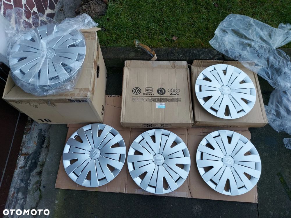 Seat Ibiza V 6F0 15- Kołpaki 15 Nowe Komplet ORYGINAŁ - 1