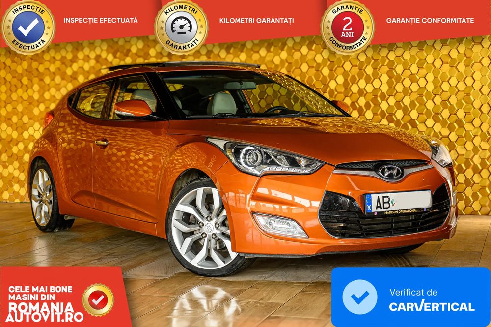 Hyundai Veloster 1.6 blue Premium - 3
