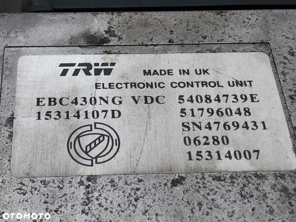 POMPA ABS - 55.00 PLN - FIAT CROMA nadwozie zamknięte / kombi (194_) 2006 - 2011 1.9 MJTD - 4