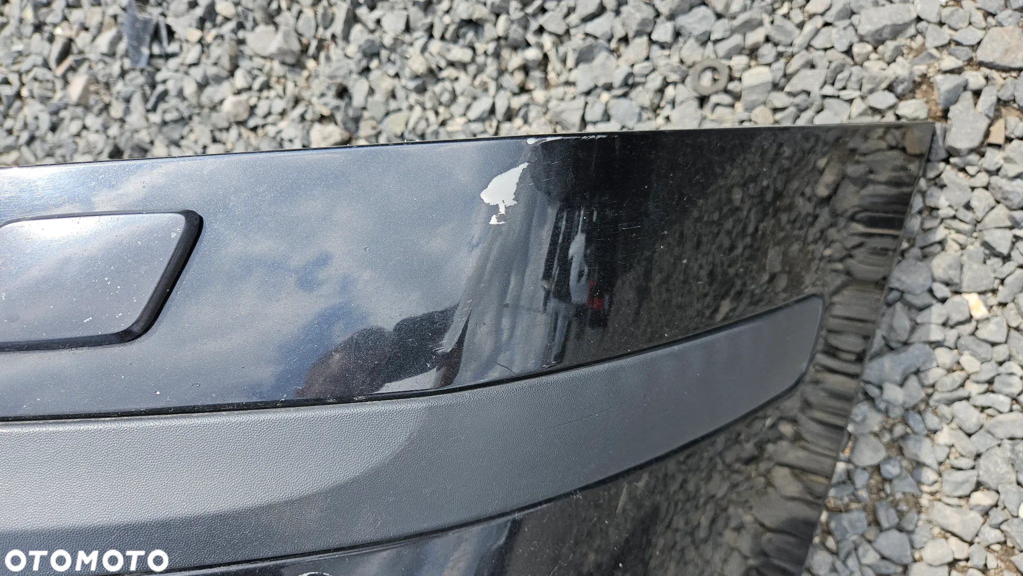 Zderzak przedni Skoda Octavia II 2 przód kolor 9910 czarny PDC czujniki - 3