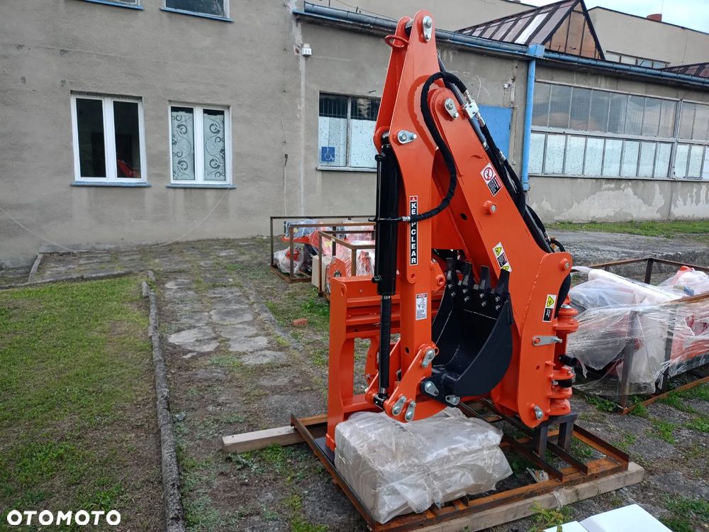 Koparka do ciągnika z własną pompą hydrauliczną BHMS225 + przesuw Mikrus Troll GEOGRASS Raty Transport - 5