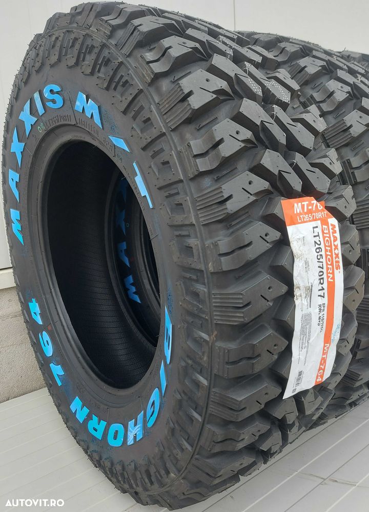 265/70 R17, 115Q, Anvelope Mud Terrain M+S, MAXXIS Bighorn - 3