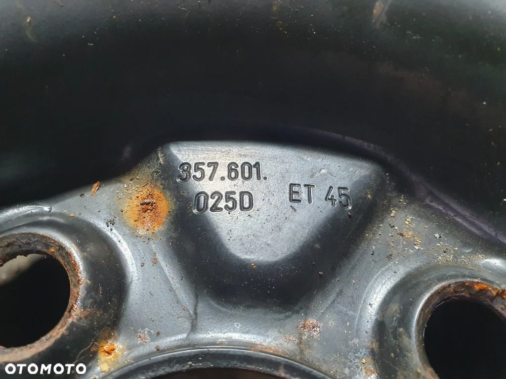 DOJAZDÓWKA 4x100 3,5Jx14 105/70R14 VW AUDI SKODA SEAT 357601025D POSIADAM 3 SZT - 7