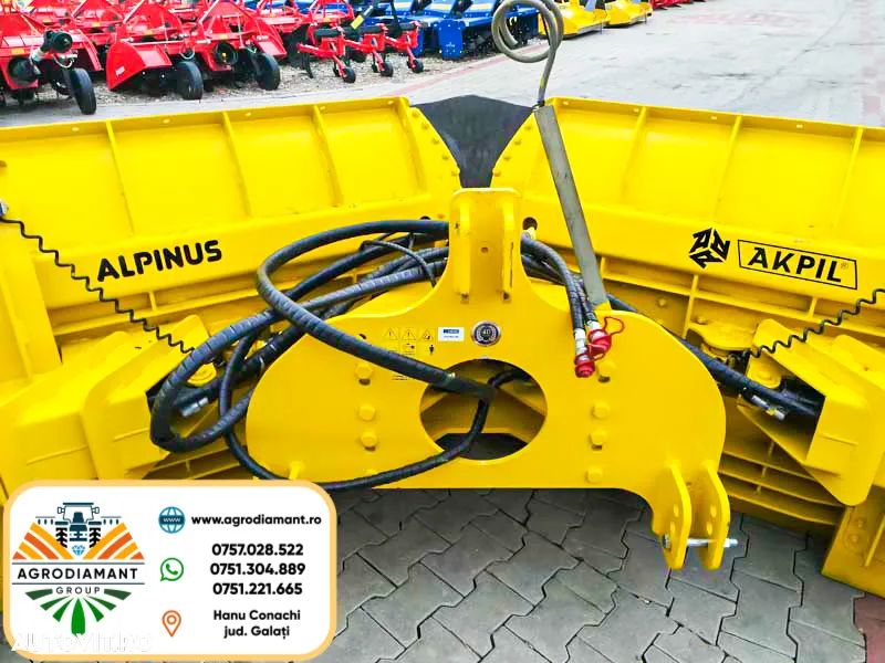 Akpil ALPINUS – Lamă zăpadă extensibilă hidraulic - 6