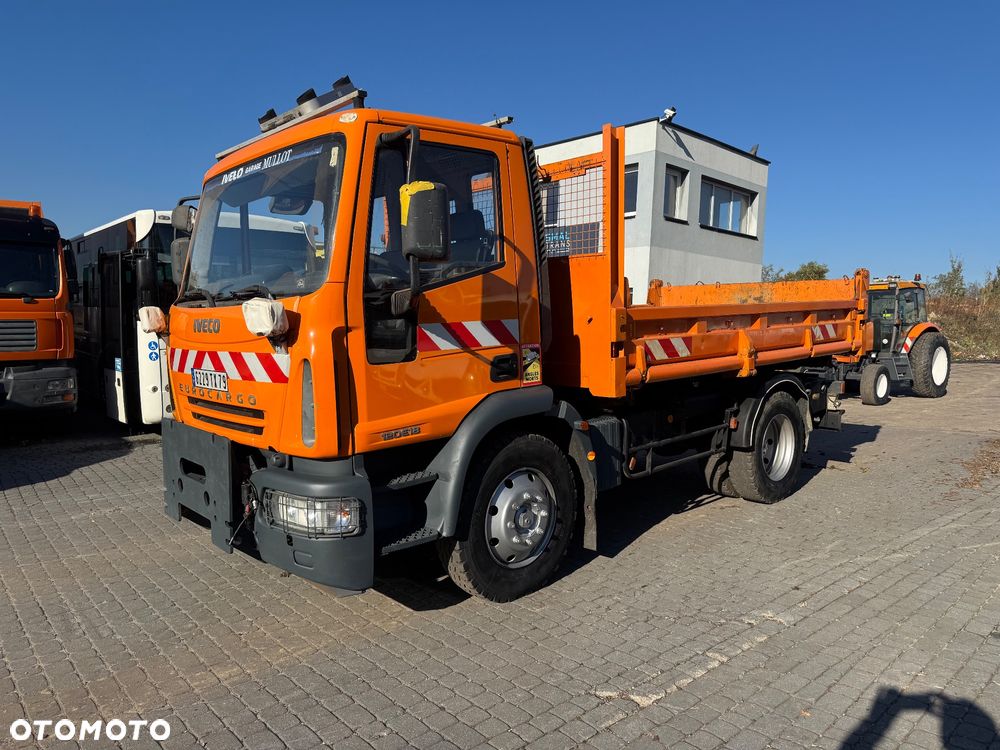 Iveco Eurocargo Wywrotka 3 str SPECJALNY Solarka Piaskarka Czołownica - 20