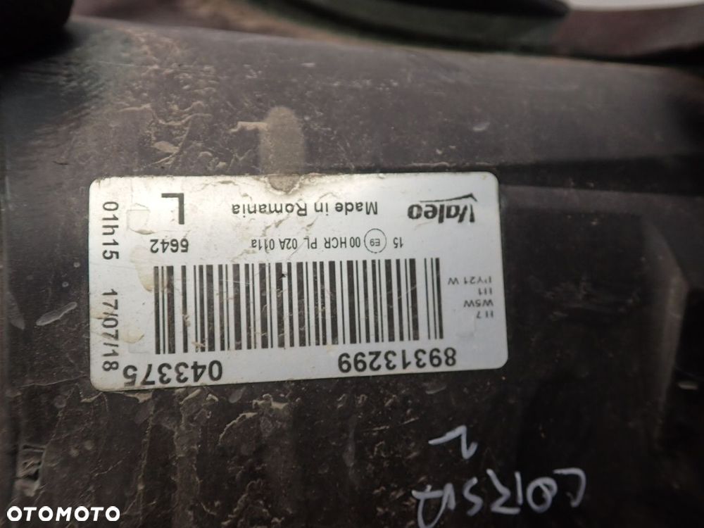 LAMPA LEWA PRZEDNIA OPEL CORSA D EUROPA - 7