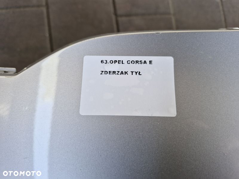 OPEL CORSA E ZDERZAK TYŁ TYLNY - 5