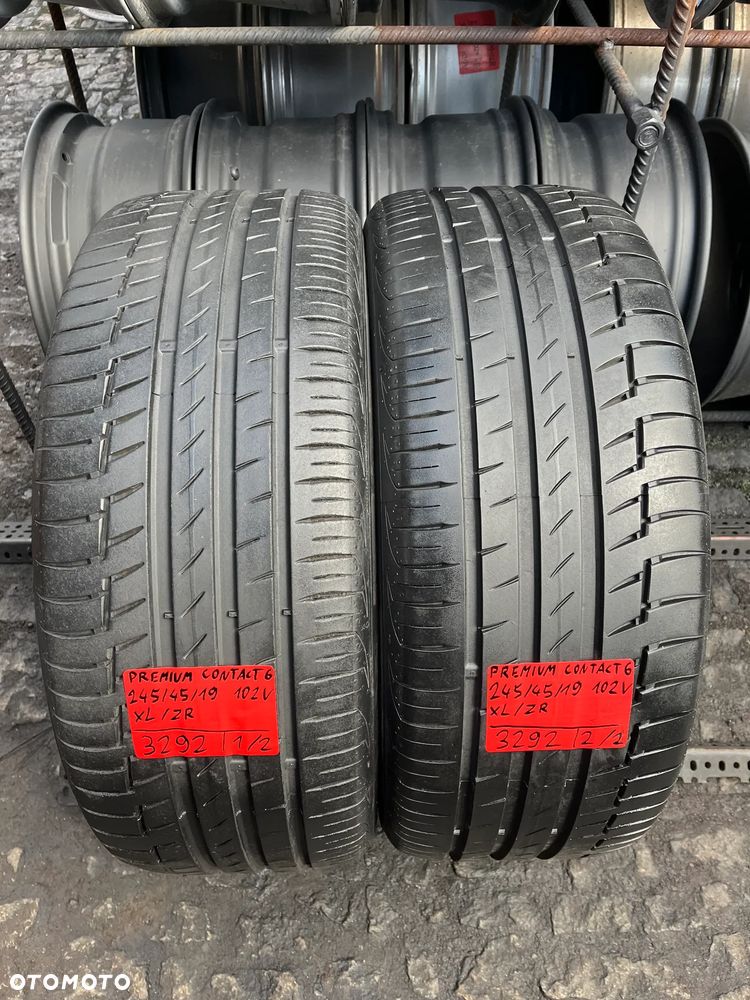 245 45 19 Continental Premium Contact 6 2szt - 1