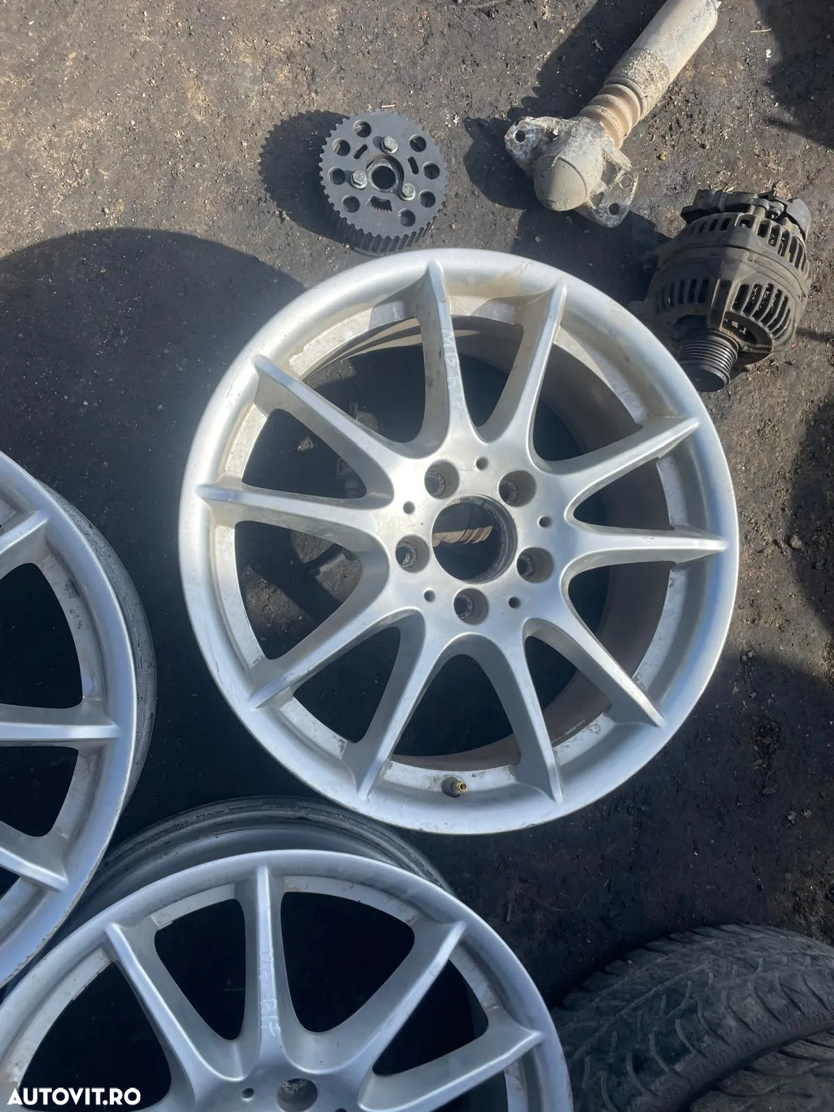 Set 4 jante aliaj R17 Mercedes C-Class E-Class 2006 - 4