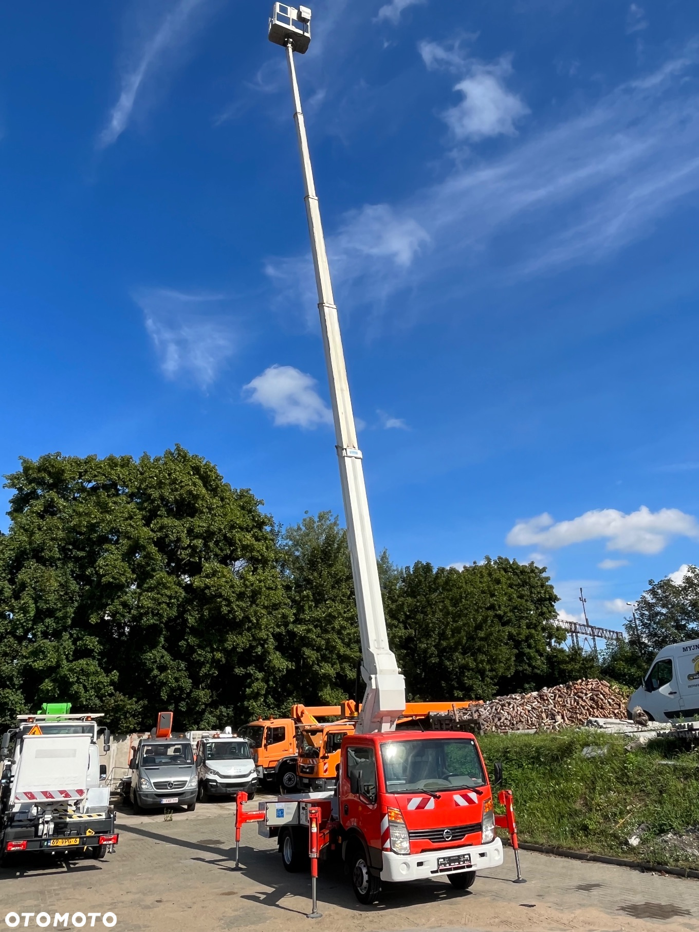 Nissan Podnośnik Koszowy Ruthmann TB 270 27Metró  15W Bok Zwyżka Stan Idealny jak Wumag GSR Multitel - 2