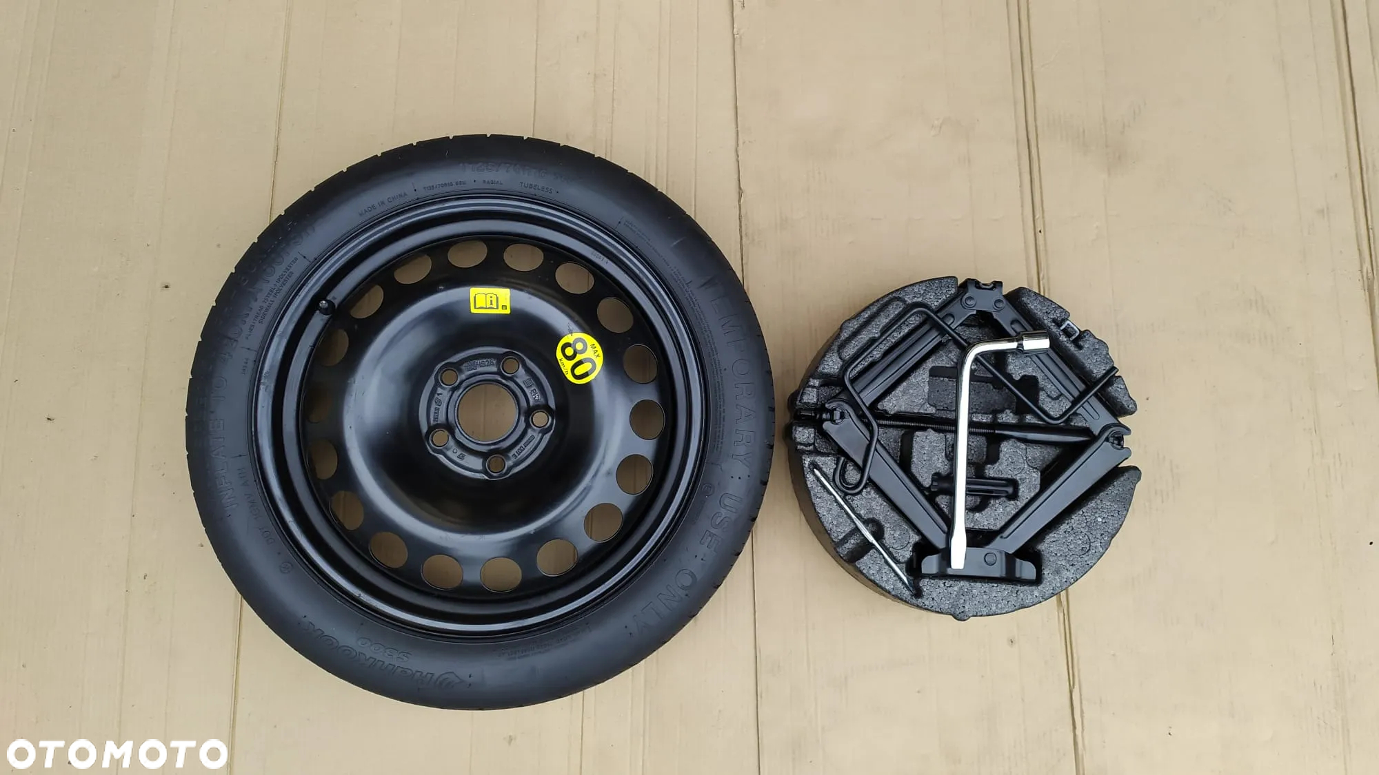 KOŁO DOJAZDOWE  dojazdówka R16 OPEL MOKKA + ZESTAW - 7