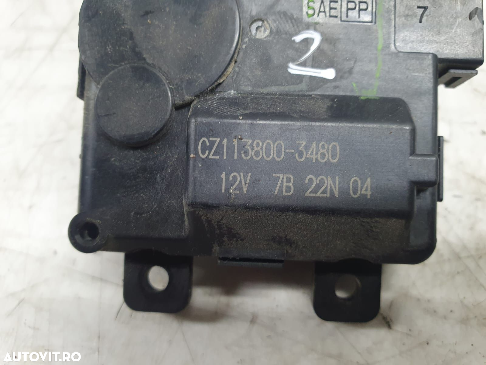 Motoras clapeta aeroterma cz113800-3480 1.6 MT Suzuki Vitara 2  [din - 3