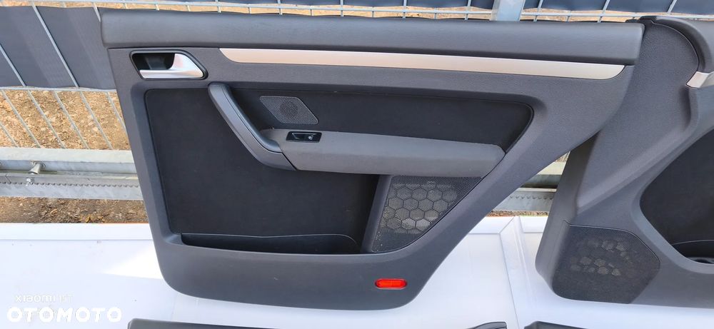 Boczki drzwi VW Touran LIFT boczek tapicerka drzwi lewy przód prawy przód lewy tył prawy tył wszystkie części - 7