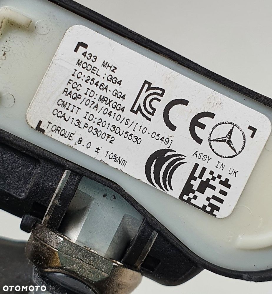 CZUJNIK CIŚNIENIA W OPONACH MERCEDES W176 W246 - 3