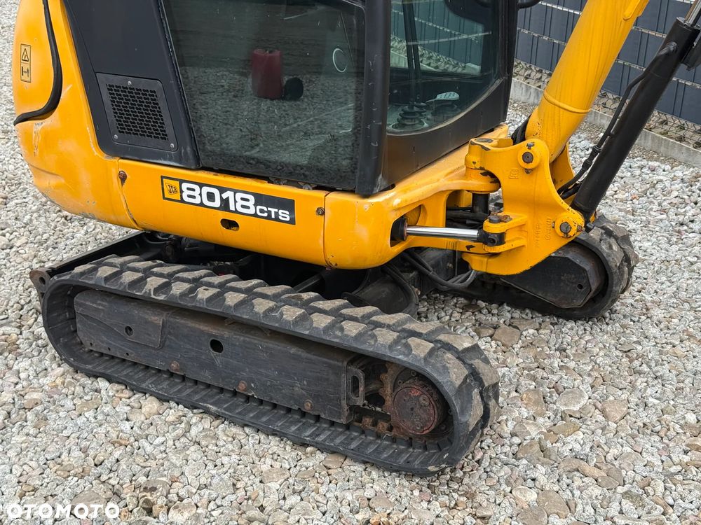 JCB MINIKOPARKA JCB 8018 3 Łyżki Stan IDEALNY - 20