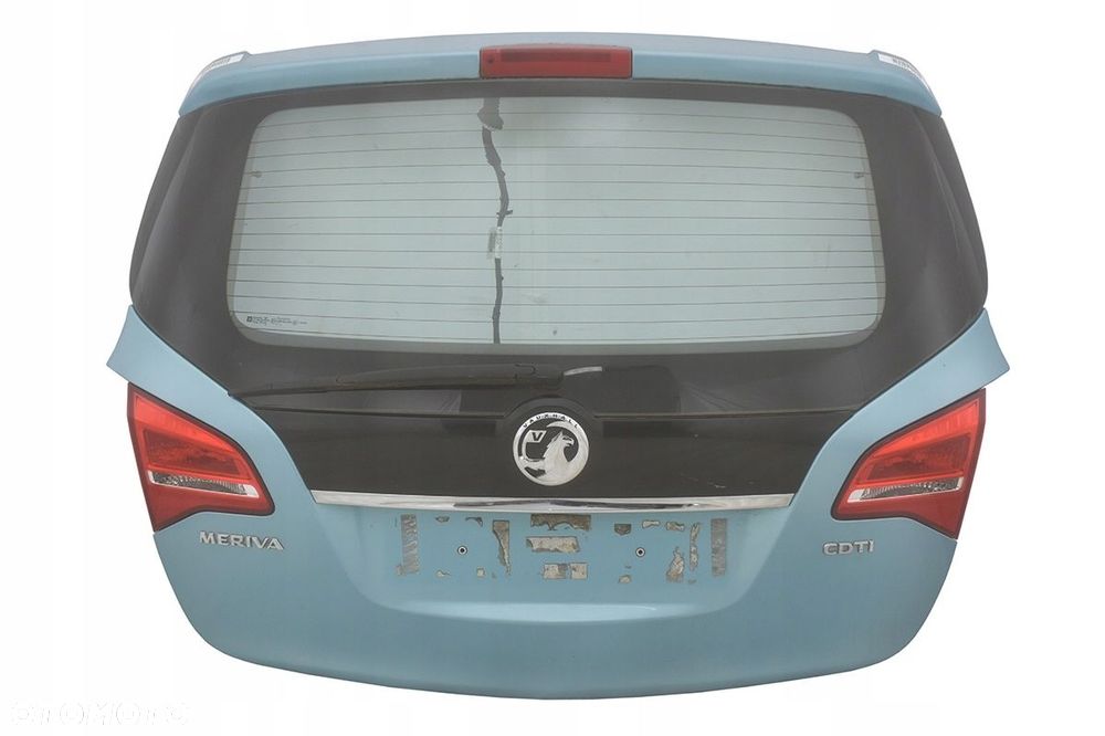 klapa tylna * tył opel meriva b ii z21z - 1