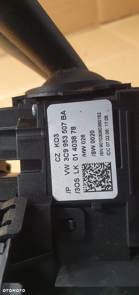 Manetki przełącznik zespolony pająk taśma VW Passat B6 3C9953507BA 3C9953513S - 11