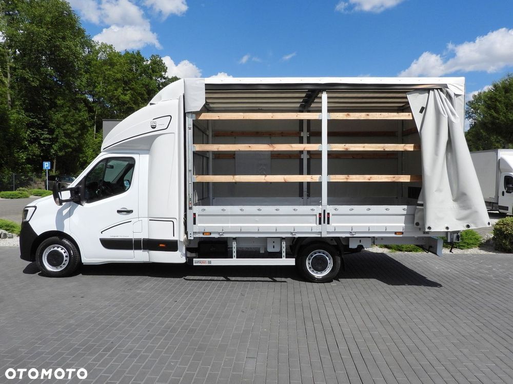 Renault MASTER PLANDEKA 10 PALET TEMPOMAT LEDY PNEUMATYKA KLIMATYZACJA  165KM - 10