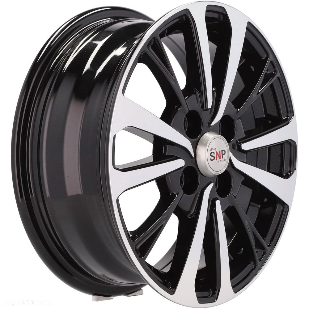 4x Felgi 15 4x100 m.in. do TOYOTA Aygo Yaris Corolla HYUNDAI i10 i20 Bayon KIA Rio - B1846 - 5