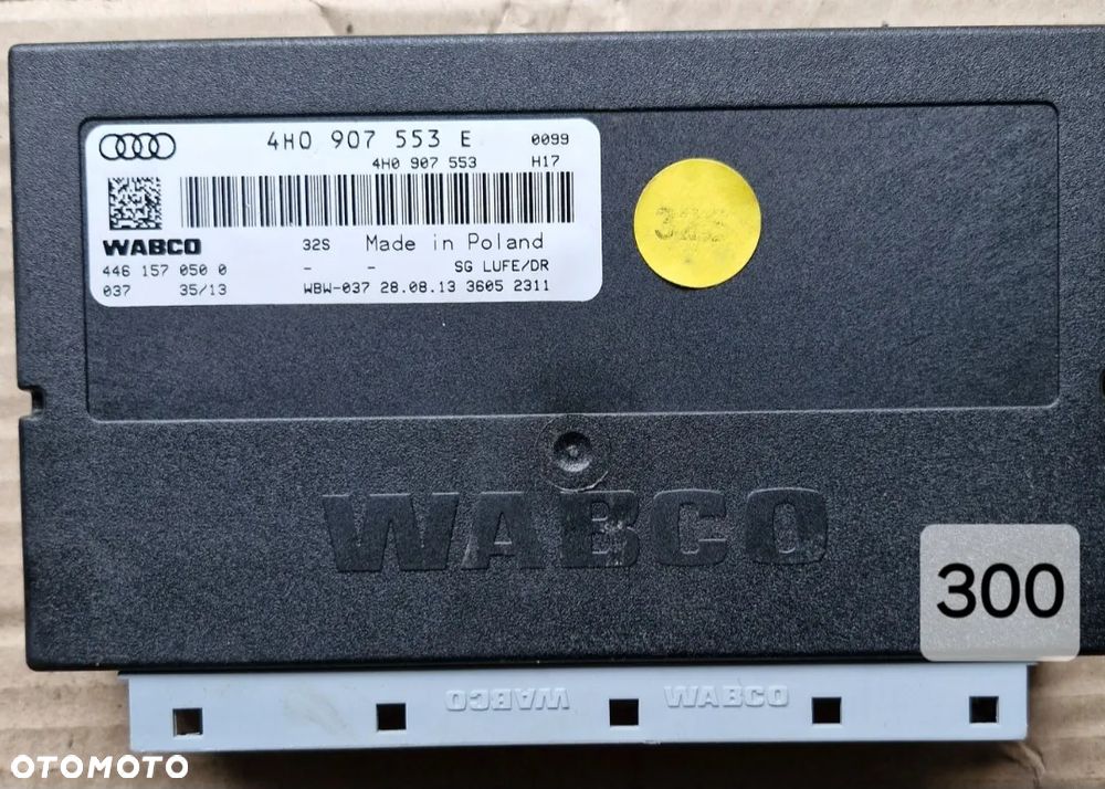 MODÓŁ STEROWNIK ZAWIESZENIA 4H0907553E AUDI A8 D4 - 1