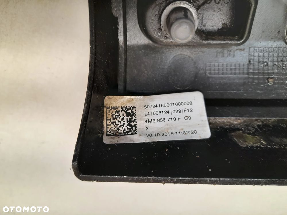 AUDI Q7 S LINE LISTWA BŁOTNIKA PRAWA PRZEDNIA 4M0853718F - 8