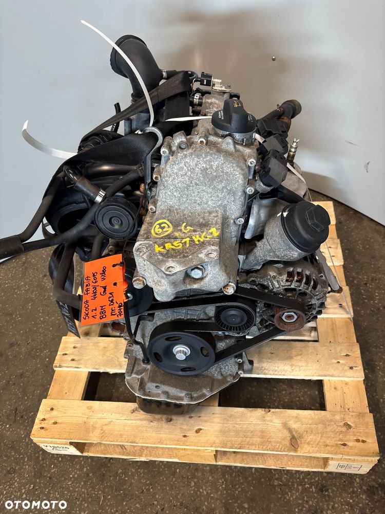 Silnik Skoda Fabia 1.2 BBM film video 70 tys kompletny - 4