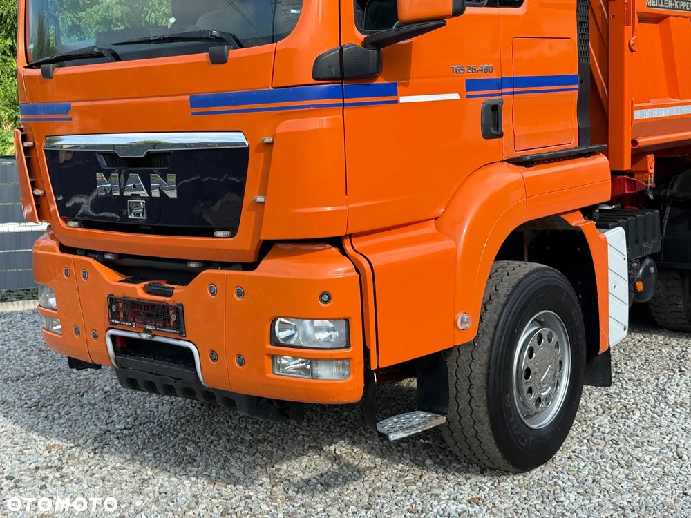 MAN * TGS 26.480 MAN  * Kiper / Wywrotka * 6x4 * Sprowadzona * Bordmatik * Stan Perfekcyjny - 3