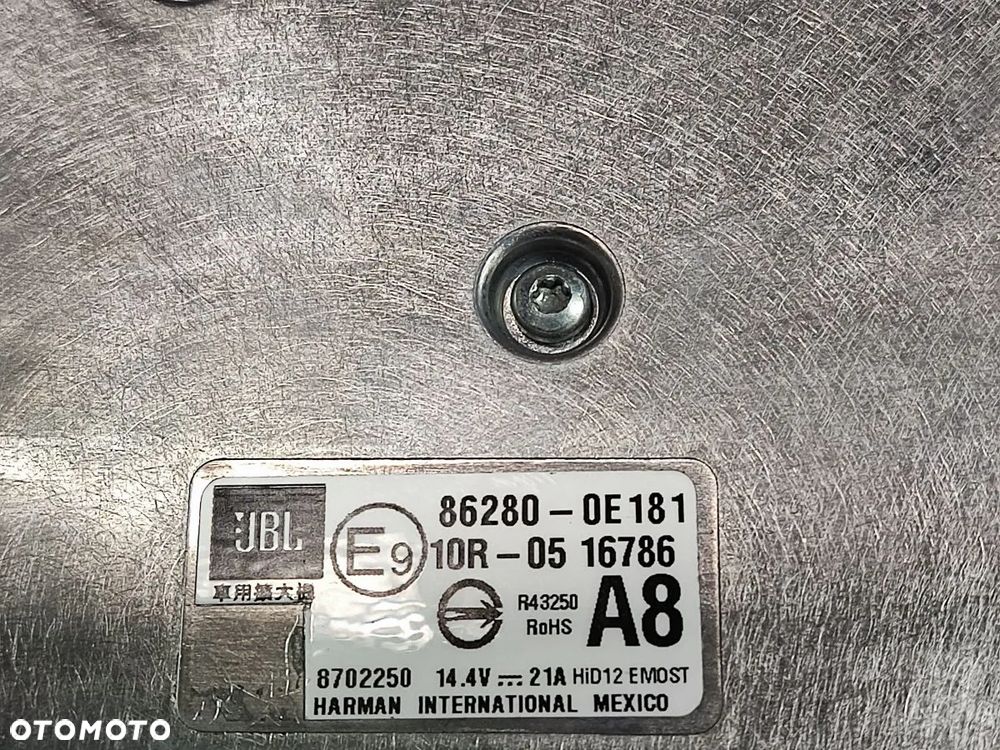 TOYOTA HIGHLANDER 2.5h 20-24r Wzmacniacz - 6