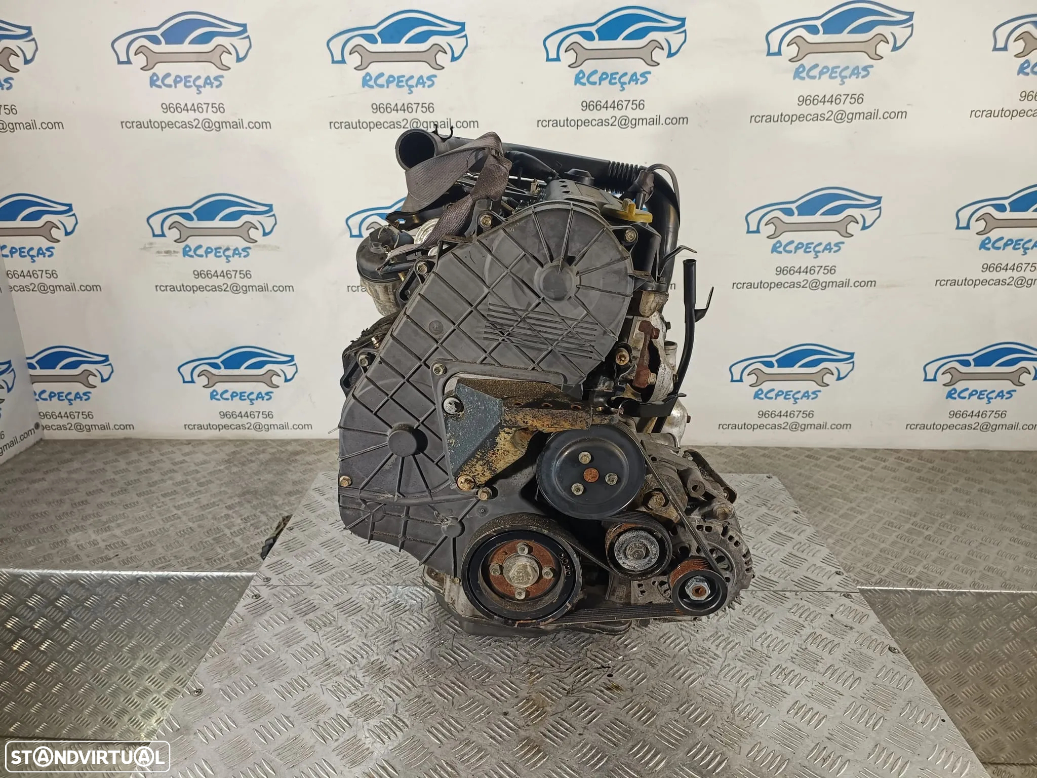 .Motor Completo Opel Y17DT 1.7DTi 75cv 8v Injeção Denso 2000-2005 - 4