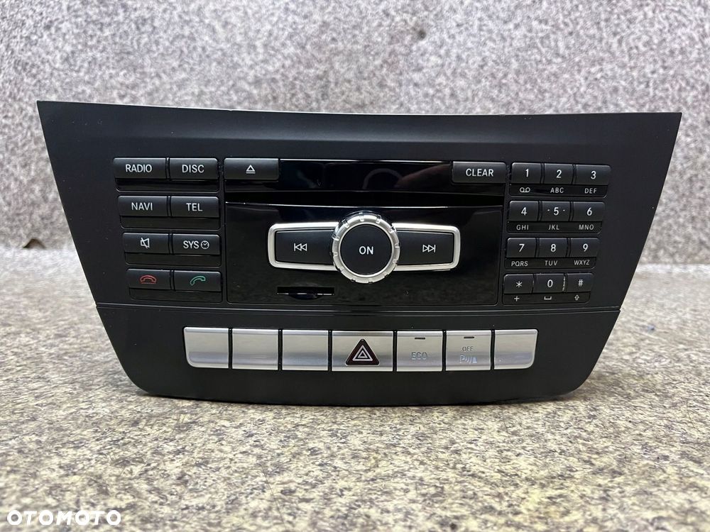 Radio nawigacja GPS czytnik plyt CD Mercedes W204 LIFT BDB W212 - 1
