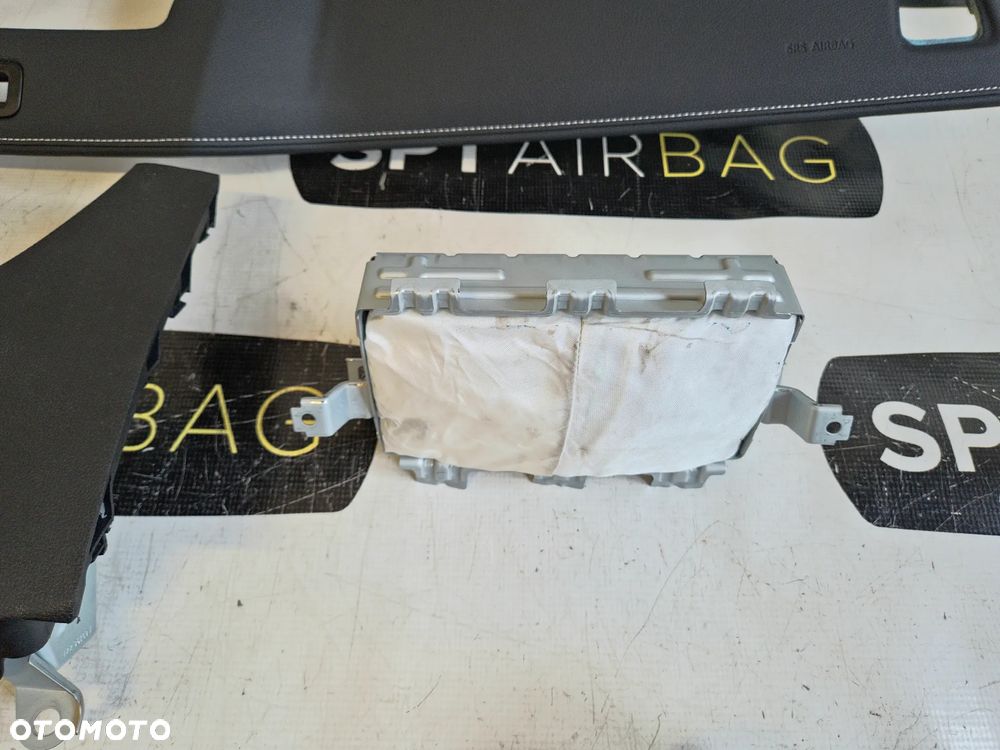 ISUZU D-MAX DESKA ROZDZIELCZA KONSOLA KOKPIT PULPIT PODUSZKI AIRBAG AIR BAG PASY KURTYNY KIT SET - 10