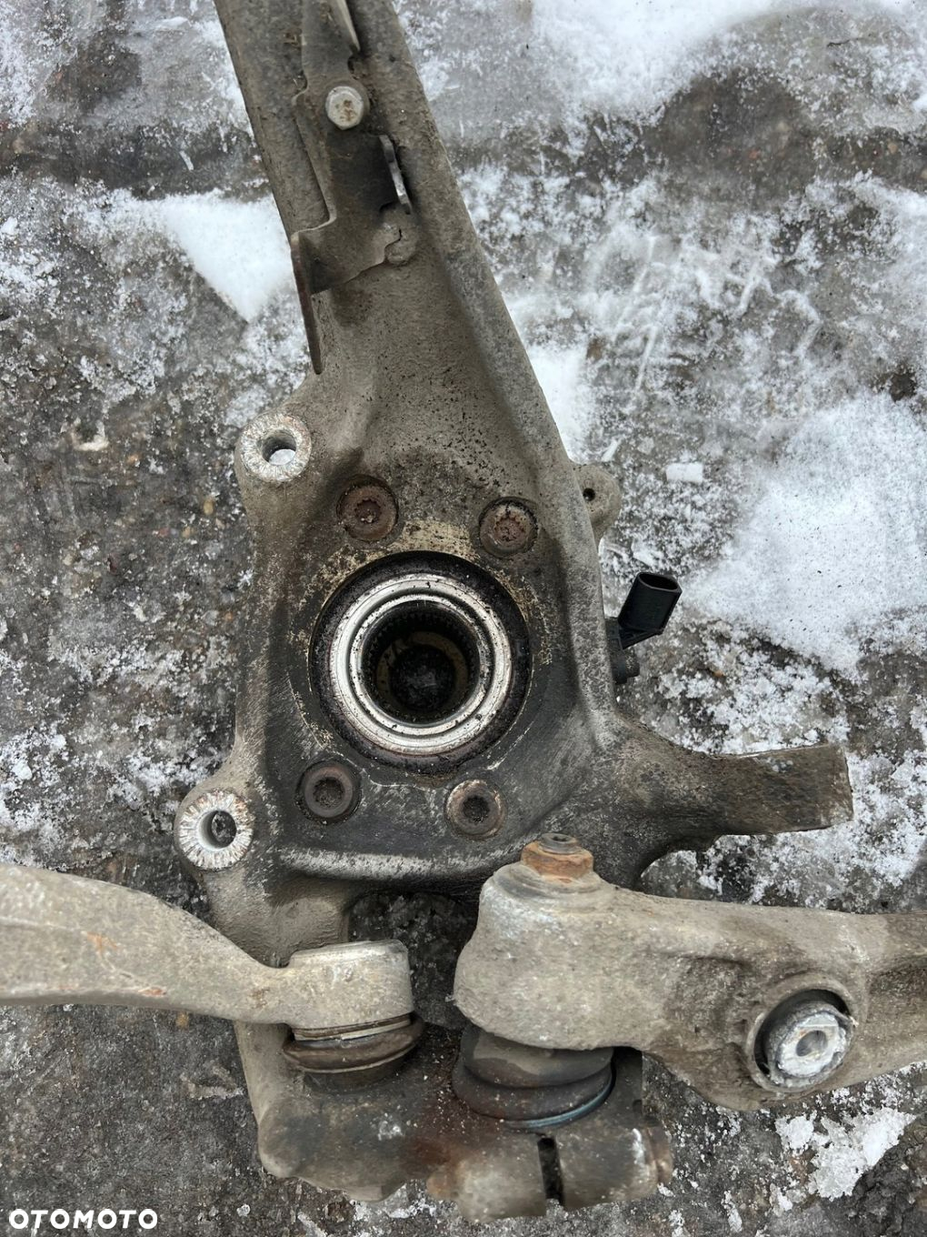 AUDI ZWROTNICA LEWA PRZEDNIA LEWY PRZÓD WAHACZE 4G0407241C 8K0407257ABS - 7