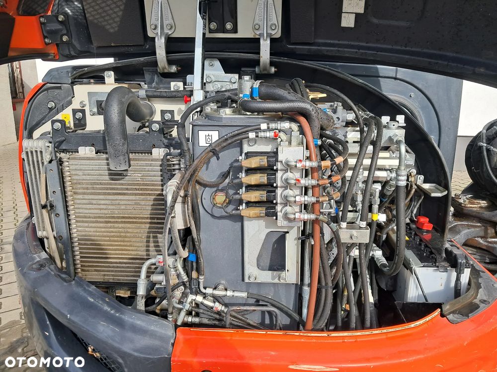 Kubota u48-4 waga 5t TON skarpówka hydrauliczna * 2019r * oświetlenie *dodatkowe linie hydrauliczne 2 łyżki lusterka minikoparka u55 u48 kx57 u50 jcb cat yanmar wacker sprawna - 12