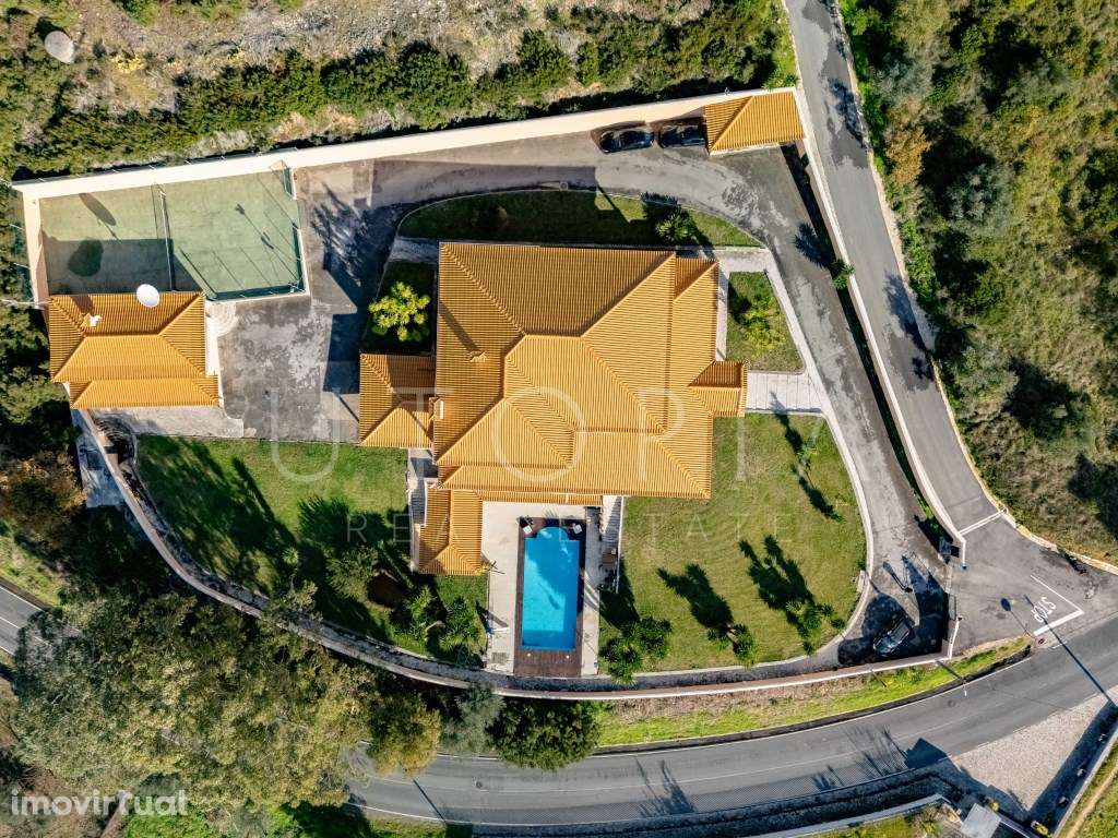 Moradia de Prestígio com Piscina, Campo de Ténis e Terreno Murado d... - Grande imagem: 3/60