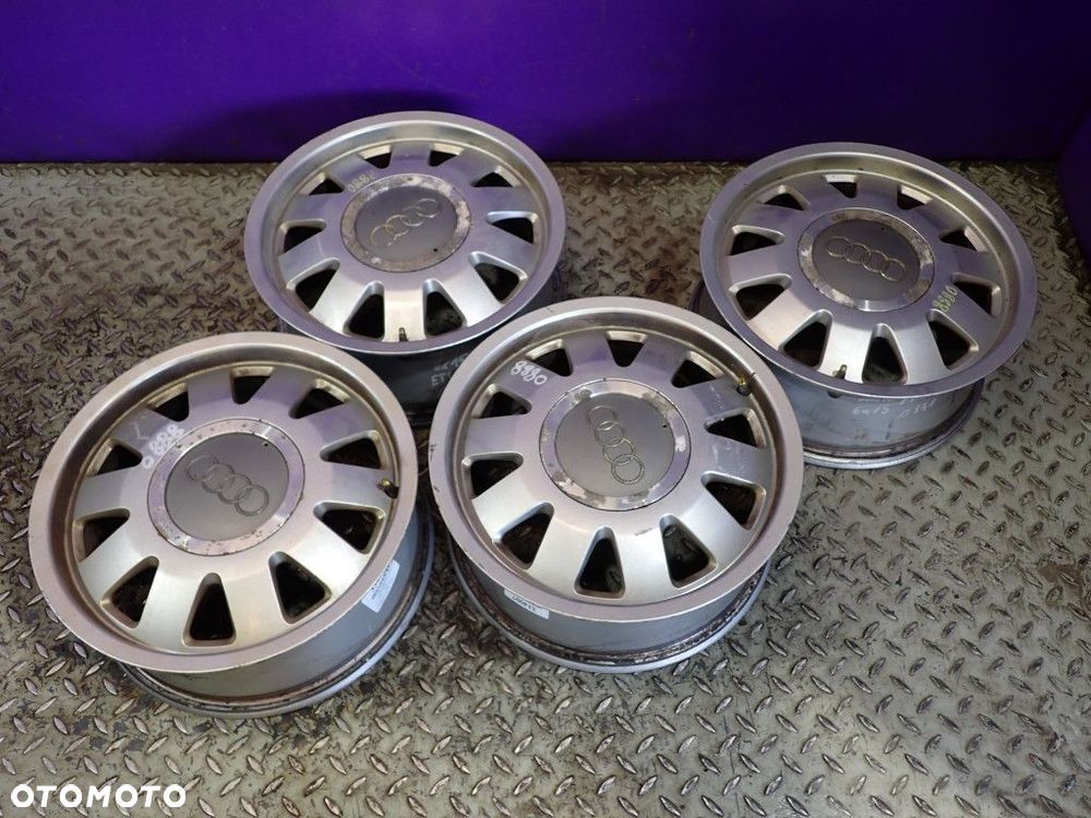 AUDI A4 B5 FELGI ALUMINIOWE 15 6J R15 5x112 ET45 4B0601025N - 1