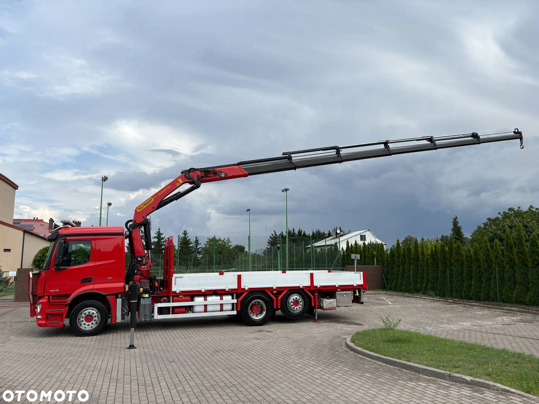 Mercedes-Benz ACTROS 2543 6x2 HDS PALFINGER 26002 ŻURAW CRANE - 8