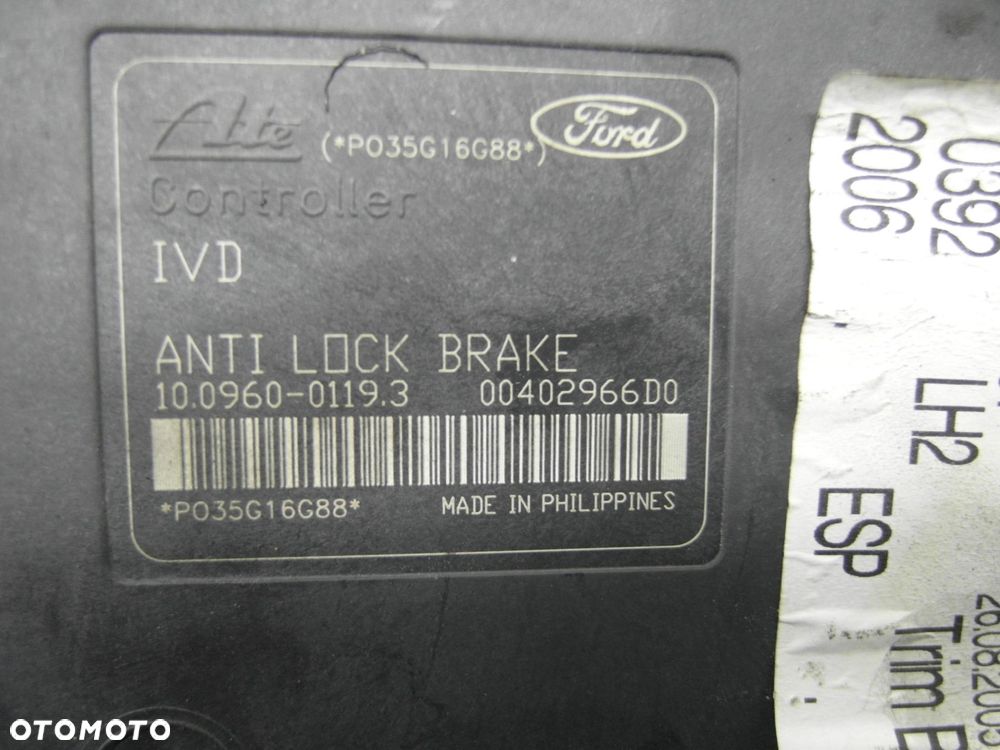POMPA ABS FORD FOCUS MK2 II 10096001193 00402966D0 - 3