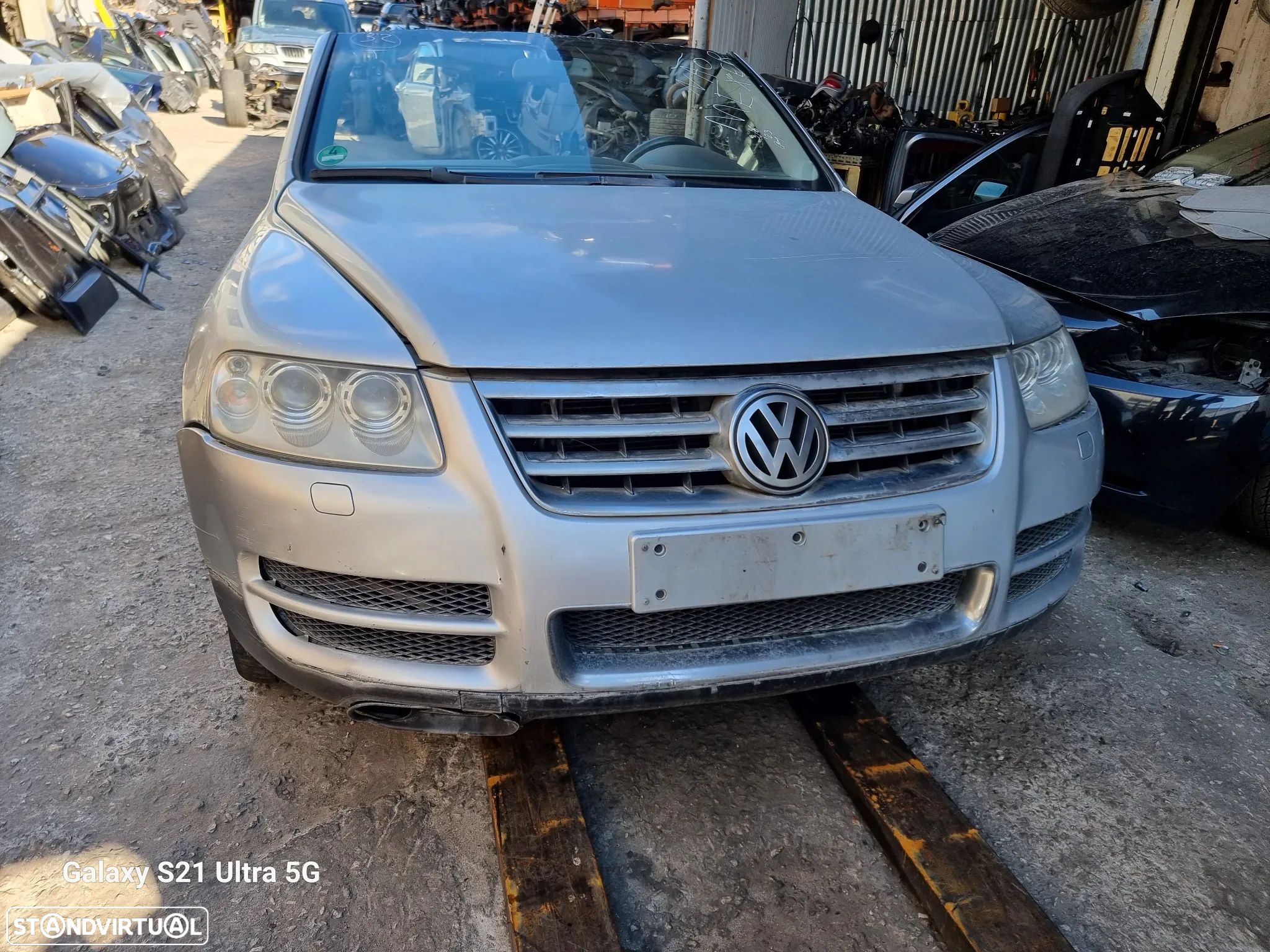 VW Touareg 4.2 Gasolina 310cv ref motor AXQ de 2005 para peças - 1