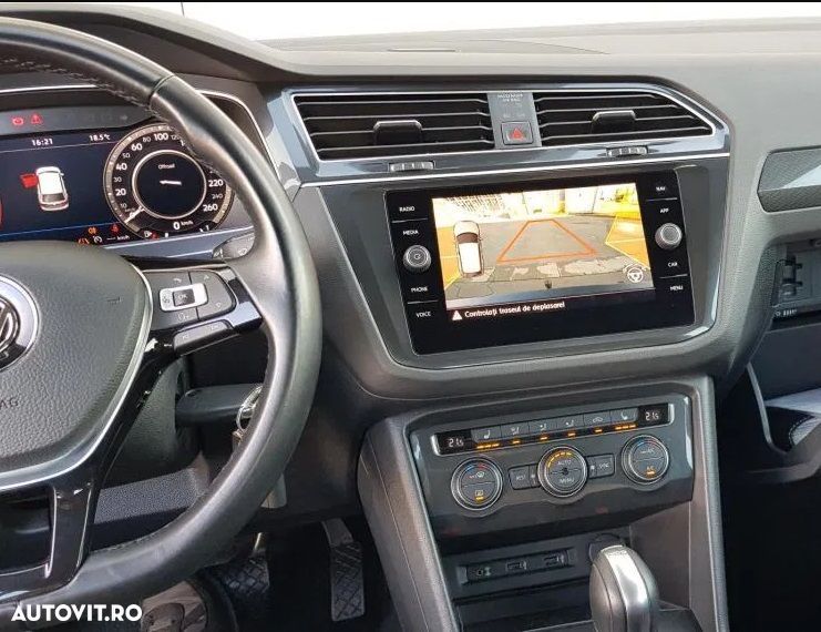 Display Navigatie VW Tiguan 2 II MIB 2 + Rama Adaptoare 8 Inch MIB2 - 6